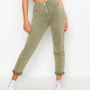 NWT Boohoo High Waisted Ankle Pants Sz 10